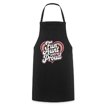 Tante - Tablier de cuisine - noir - Devant - AI Model Male 185 dark (185cm)