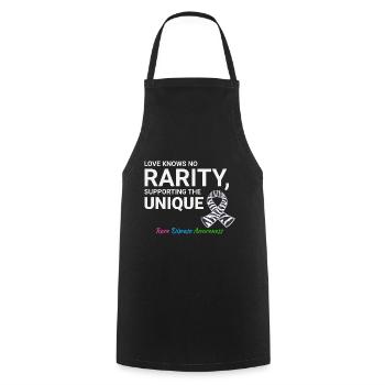 Rare Disease Awareness Supporting the Unique - Cooking Apron - black - Front - AI Model Male 185 dark (185cm)