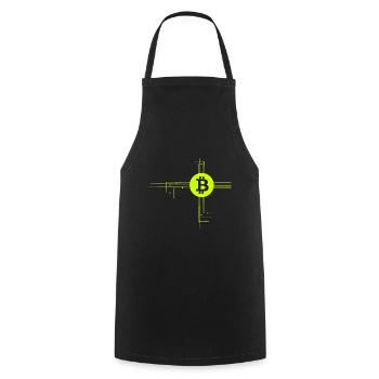 Le réseau Coin - Tablier de cuisine - noir - Devant - AI Model Male 185 dark (185cm)