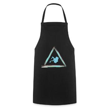bodyboard - Cooking Apron - black - Front - AI Model Male 185 dark (185cm)