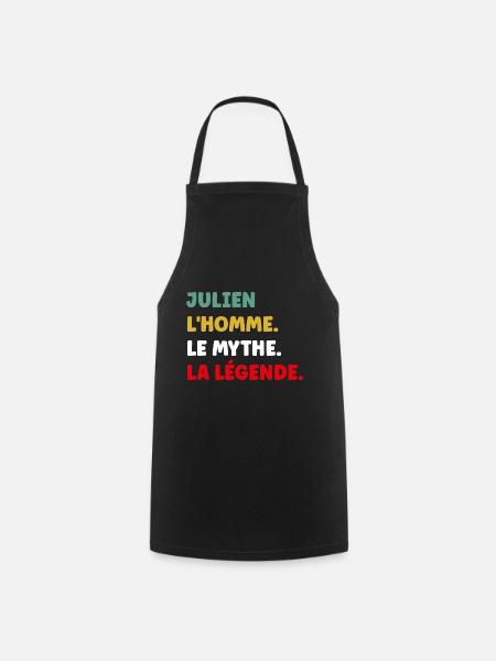 julien - Tablier de cuisine - noir