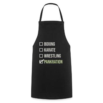 choose pancreas - Cooking Apron - black - Front - AI Model Male 185 dark (185cm)