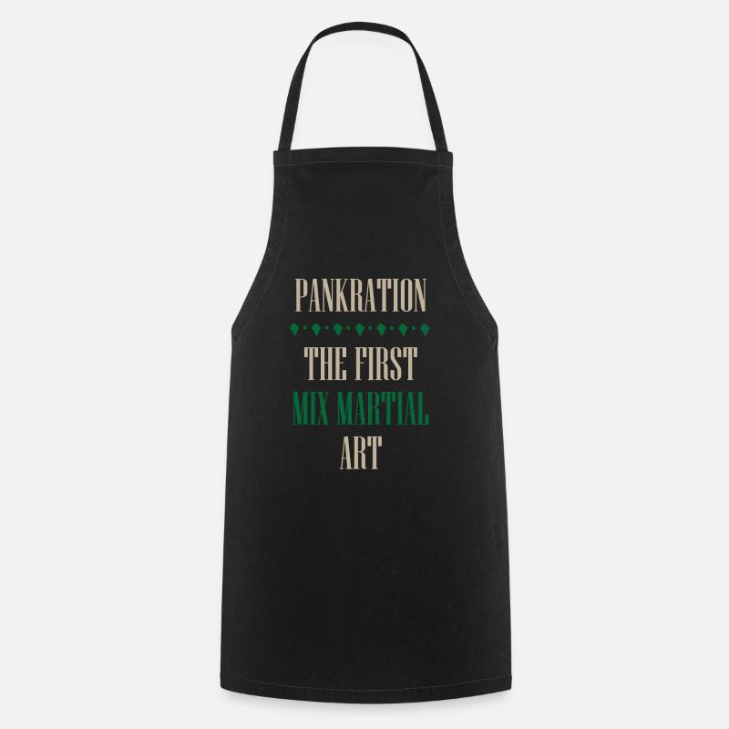 The first mix martial art - Cooking Apron - black