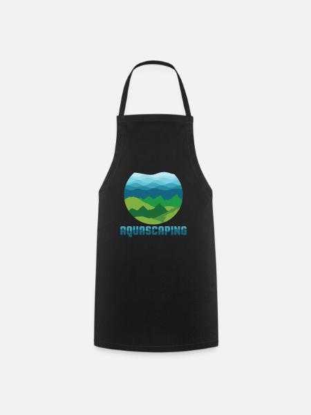 Aquascaping Design I Aquarium Aquarium Gärtner - Kochschürze - Schwarz