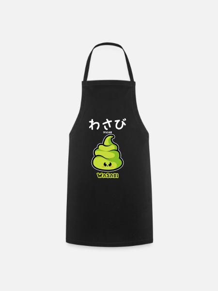 Wasabi - Kochschürze - Schwarz