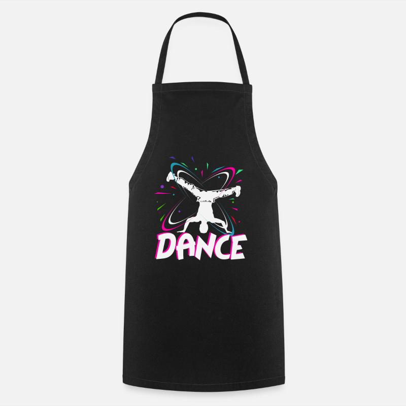 Breakdancer - Kochschürze - Schwarz