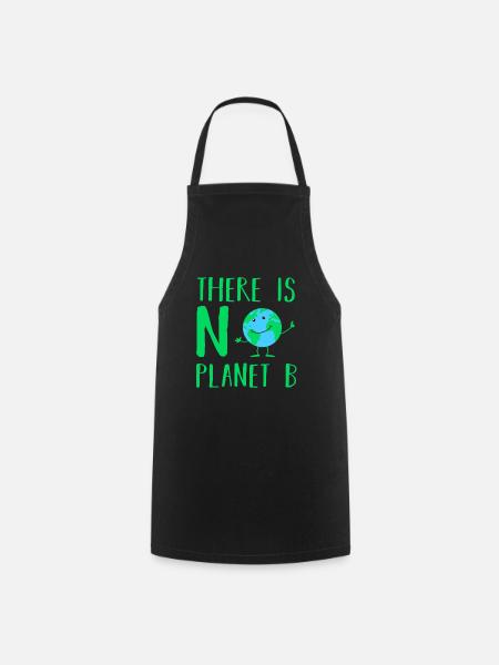 Il n'y a pas de planète B - Tablier de cuisine - noir