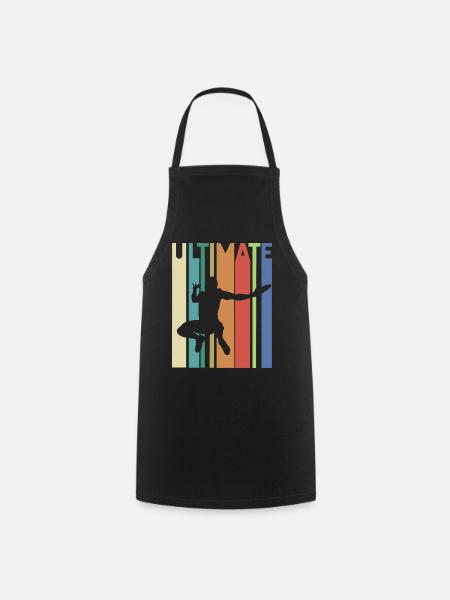 Ultimate Frisbee - Cooking Apron - black