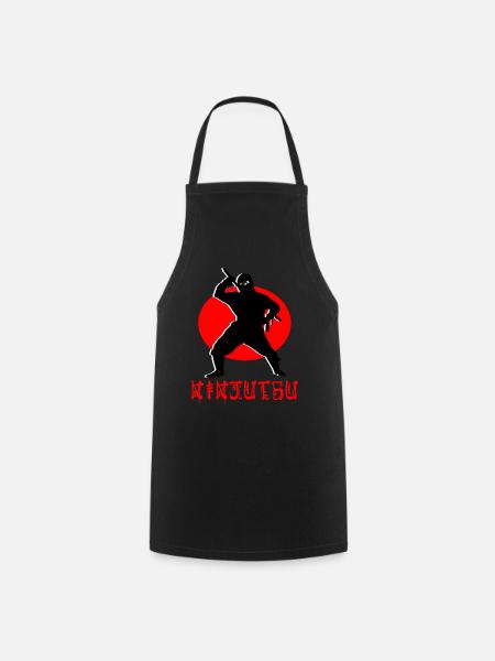 Ninjutsu Ninja - Tablier de cuisine - noir