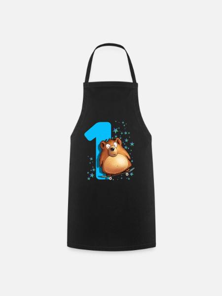 Enfants Ours 1 an 1 an 1 - Tablier de cuisine - noir