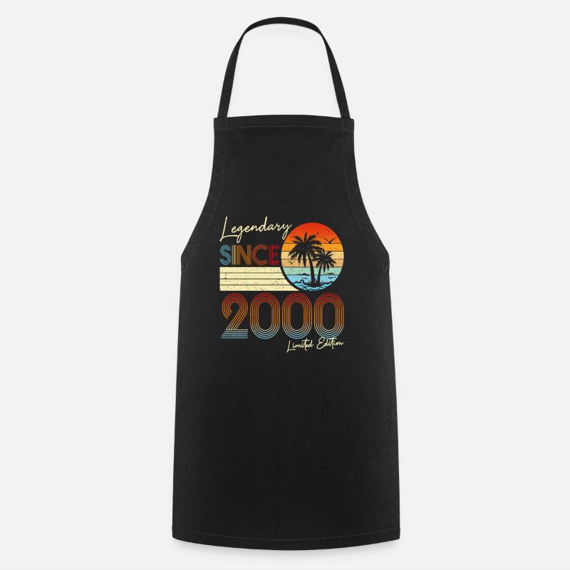 Legendär seit 2000 Limited Edition - Kochschürze - Schwarz