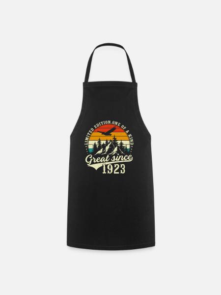 Einzigartig seit 1923 - Kochschürze - Schwarz