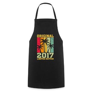 Édition Originale Limitée De 2017 - Tablier de cuisine - noir - Devant - AI Model Male 185 dark (185cm)