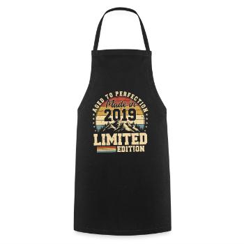 Unique En Son Genre Depuis 2019 - Tablier de cuisine - noir - Devant - AI Model Male 185 dark (185cm)