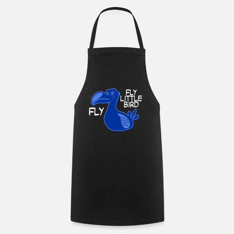 Dodo Joke Dodos - Tablier de cuisine - noir