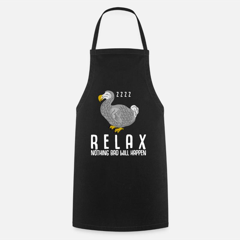 Dodo dort dodos - Tablier de cuisine - noir