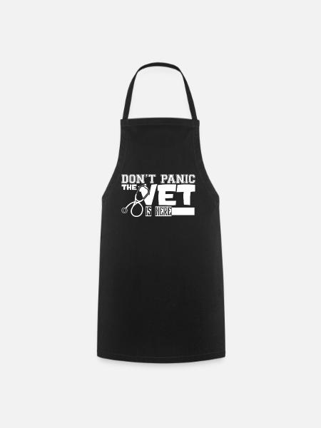 Vétérinaire Vétérinaire Vétérinaire - Tablier de cuisine - noir