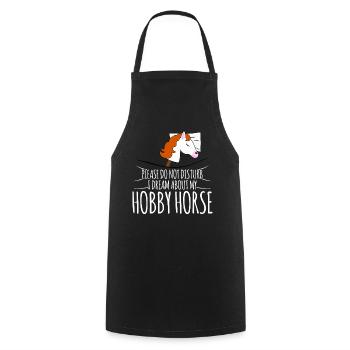 Hobbyhorse Sleeping Hobby Horse - Cooking Apron - black - Front - AI Model Male 185 dark (185cm)