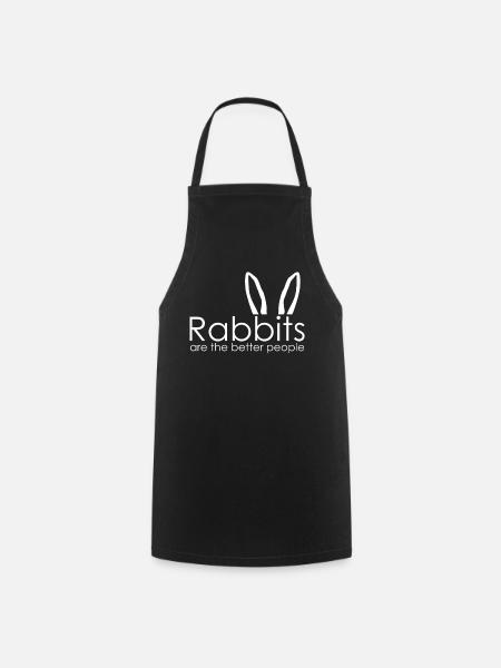 Lapin Lapin Lapin - Tablier de cuisine - noir