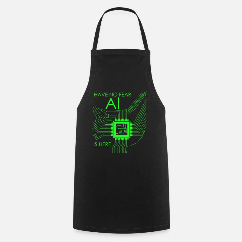 Programmeur d’intelligence artificielle - Tablier de cuisine - noir
