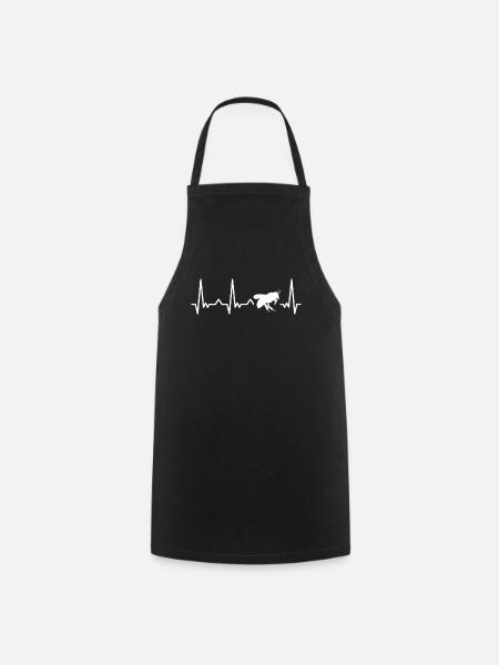 Abeilles, apiculteurs, apiculteurs - Tablier de cuisine - noir