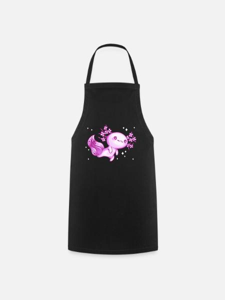 Axolotl axolotl amphibien caudale axolotls - Tablier de cuisine - noir