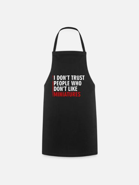 Model making brush model maker - Cooking Apron - black