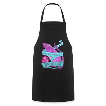 Rat Rat Owner Saying Rats - Cooking Apron - black - Front - AI Model Male 185 dark (185cm)