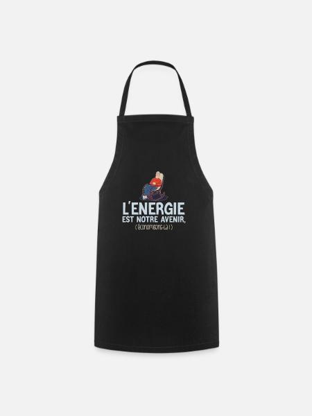Cadeau Humoristique De Retraite - Tablier de cuisine - noir
