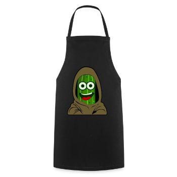 Concombre Concombre - Tablier de cuisine - noir - Devant - AI Model Male 185 dark (185cm)