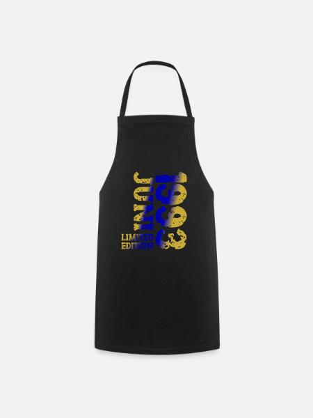 1993 Juni Limited Edition Geburtstag Geschenk - Kochschürze - Schwarz