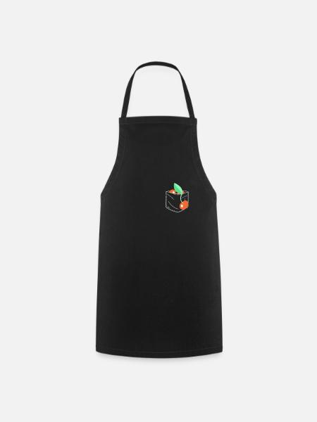 Cherry Fruit Cherries Cherry - Cooking Apron - black