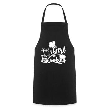 Cuisinier Cuisine Cuisine Chapeau de chef - Tablier de cuisine - noir - Devant - AI Model Male 185 dark (185cm)