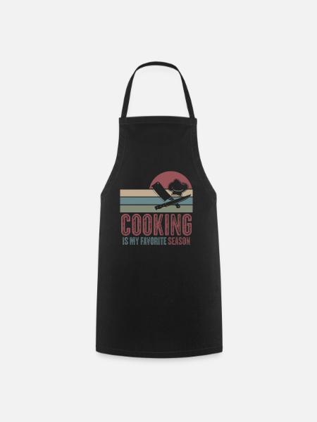 Chapeau de chef Cuisine Chef Chef Cuisine - Tablier de cuisine - noir