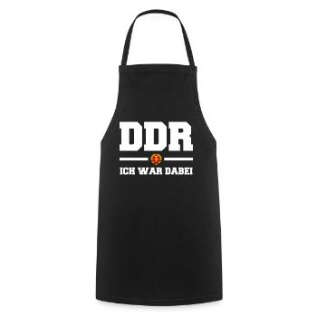 Ostdeutschland Osten Ossi DDR Heimat Ostblock - Kochschürze - Schwarz - Vorne - AI Model Male 185 dark (185cm)