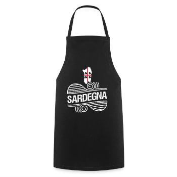 Sardegna Holidays Sardinia Sardinia - Cooking Apron - black - Front - AI Model Male 185 dark (185cm)
