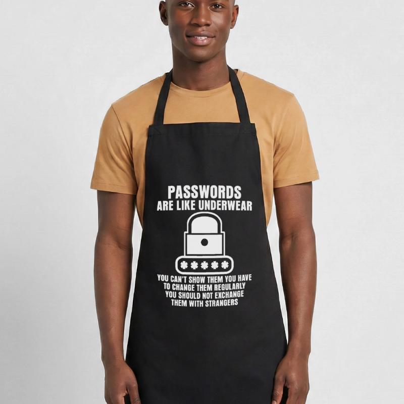 Admin Password Programmer Cooking Apron