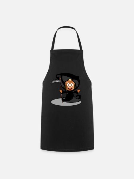 funny kebab kebab kebab - Cooking Apron - black