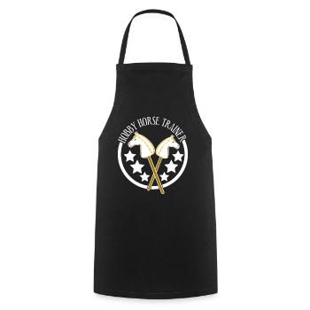 Hobbyhorse Trainer Hobby Horse - Cooking Apron - black - Front - AI Model Male 185 dark (185cm)