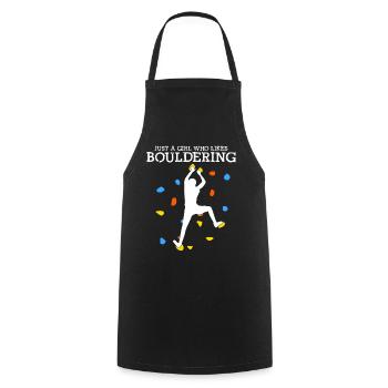 Escalade Escalade de bloc - Tablier de cuisine - noir - Devant - AI Model Male 185 dark (185cm)