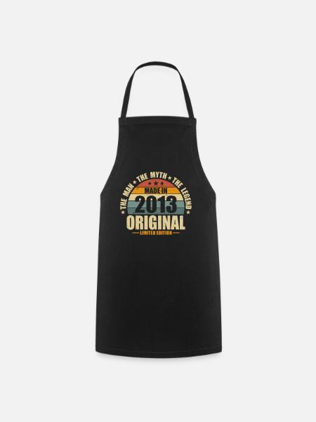 Vintage Legend 2013 - Geschenk zum Jubiläum - Kochschürze - Schwarz