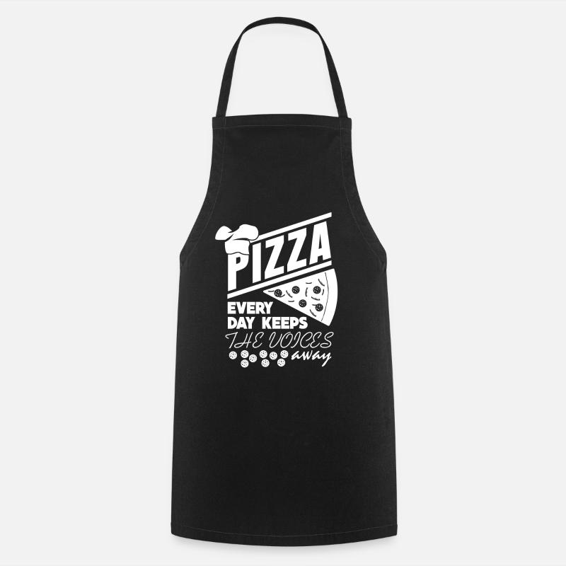 Pizzaria Pizza Pizzas - Tablier de cuisine - noir