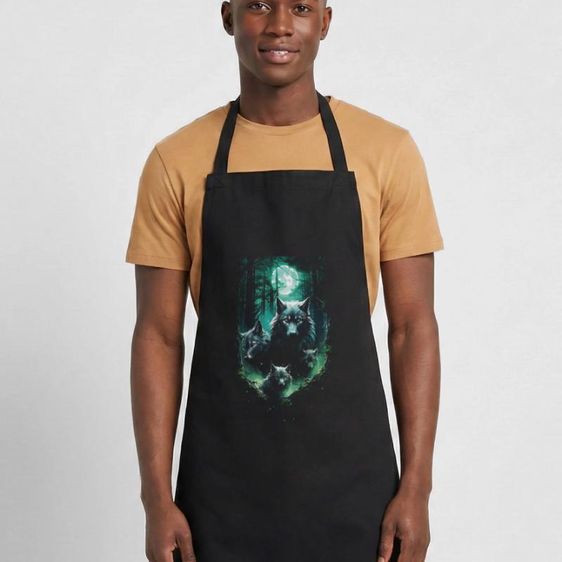 Fantasy Wolf Magic Pack Mysterious Cooking Apron