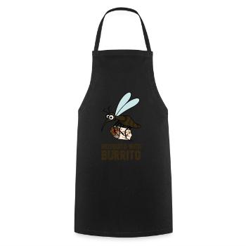 Burritos Mosquito Burrito - Kochschürze - Schwarz - Vorne - AI Model Male 185 dark (185cm)