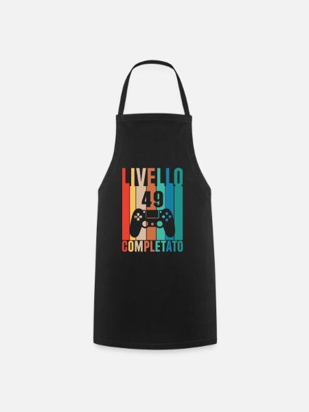 Livello 49 - Kochschürze - Schwarz