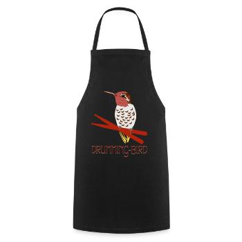 Colibri Pilons Colibris - Tablier de cuisine - noir - Devant - AI Model Male 185 dark (185cm)