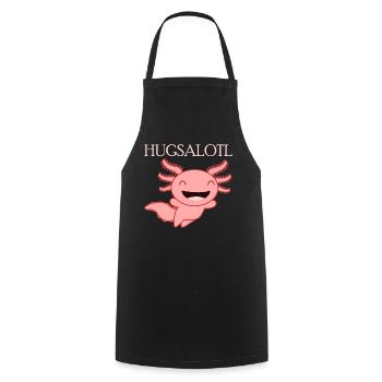 Câlin câlins axolotl câlin axolotls - Tablier de cuisine - noir - Devant - AI Model Male 185 dark (185cm)