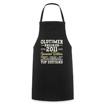 Millésime Légende 2011 - Tablier de cuisine - noir - Devant - AI Model Male 185 dark (185cm)
