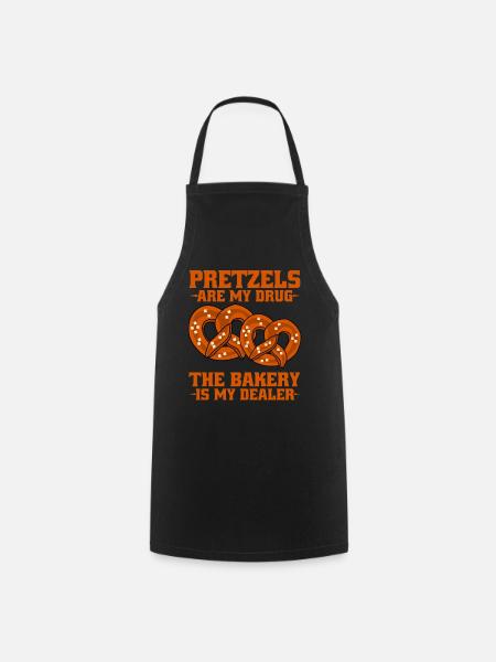 Bretzels Bretzel - Tablier de cuisine - noir