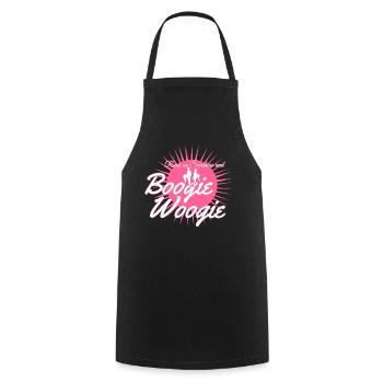 Boogie Woogie Dancing Swing - Cooking Apron - black - Front - AI Model Male 185 dark (185cm)